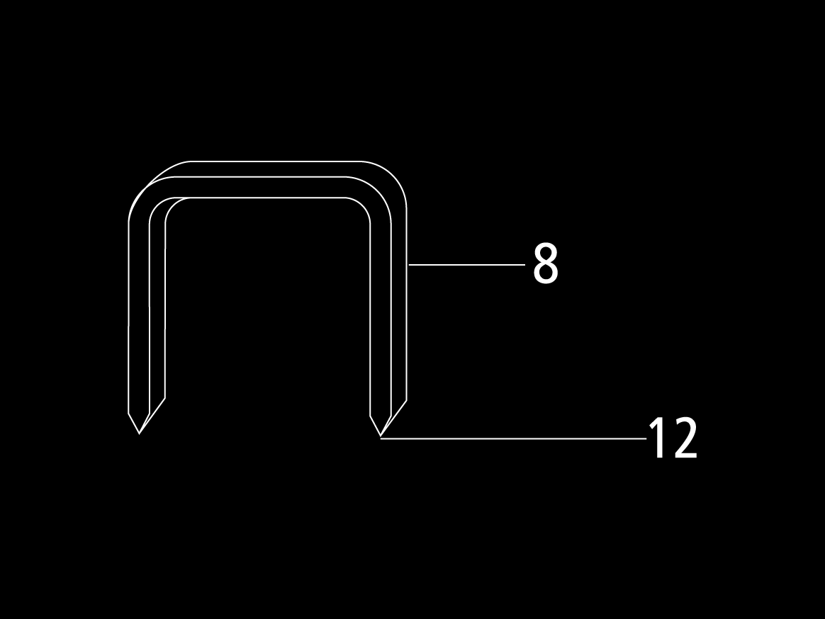 SPS Fine Wire Staples No. 7C ( Miles )