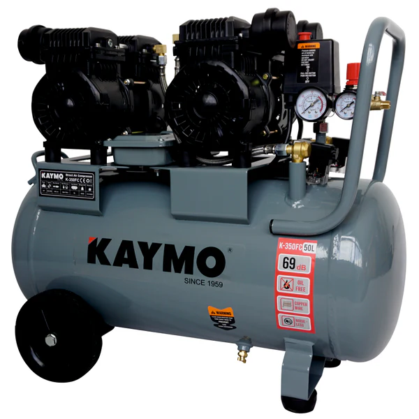  SPS AIR COMPRESSOR KAYMO K-350FC 3HP 50LTR OILFREE-COPPER ( Kaymo )